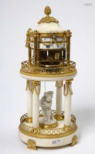 Pendule tournante Louis XVI dite 