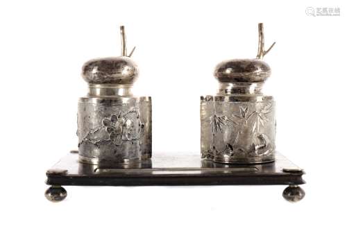A CHINESE INKSTAND