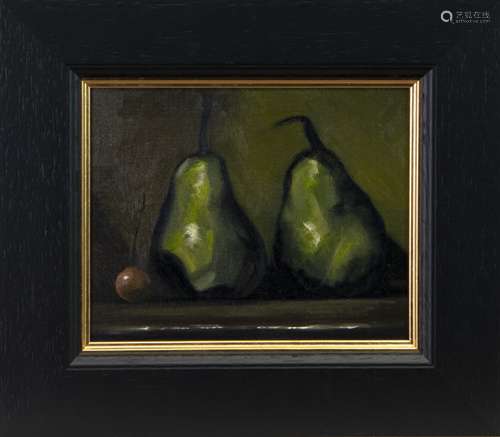 WHAT A PEAR, AN OIL BY NATASHA ARNOLD