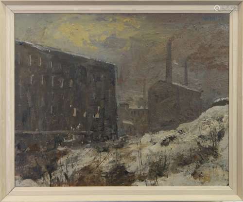 FACTORIES IN THE SNOW, A MAJOR WORK BY HERBERT WHONE