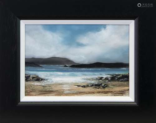 SILVER SANDS, WEST COAST, AN OIL BY DARREN SCOTT