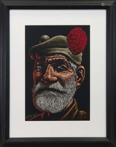 THE VETERAN, A PASTEL BY GRAHAM MCKEAN