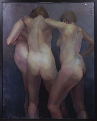 THREE GRACES, AN OIL BY GREER RALSTON