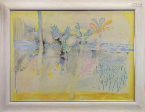 UNTITLED 2 (OASIS), A LARGE GOUACHE BY JAMES DOWNIE ROBERTSON