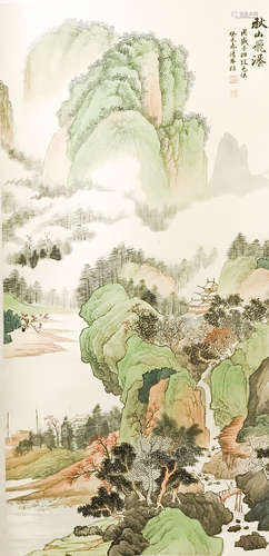 吴湖帆 山水