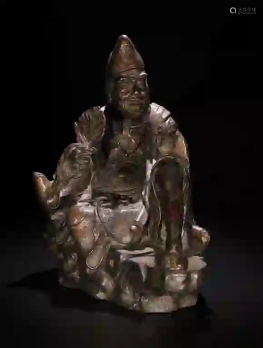 Chinese Gilt Bronze Figural