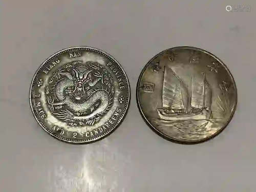 Two Chinese Coins