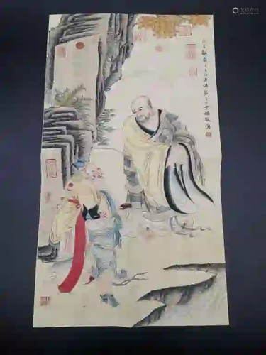 Chinese Ink Color Painting