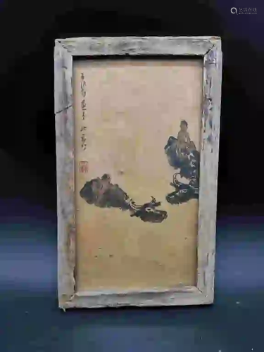 Chinese Framed Printing