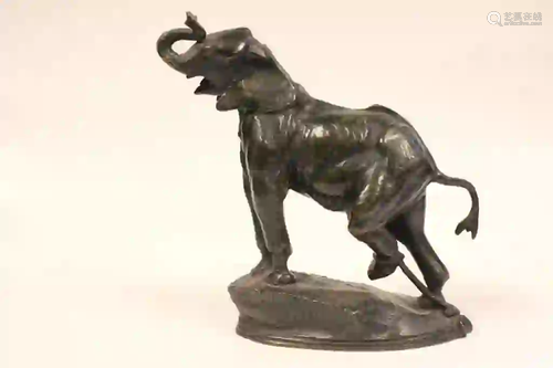 Fremiet, Bronze Elephant, 19th.C