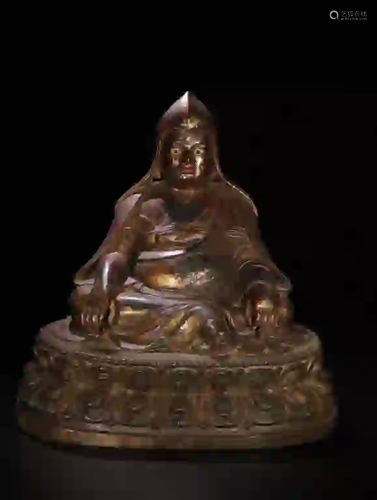 Chinese Gilt Bronze Buddha