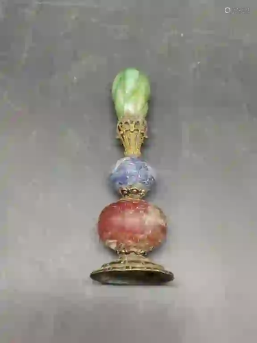 Chinese Hat Finial