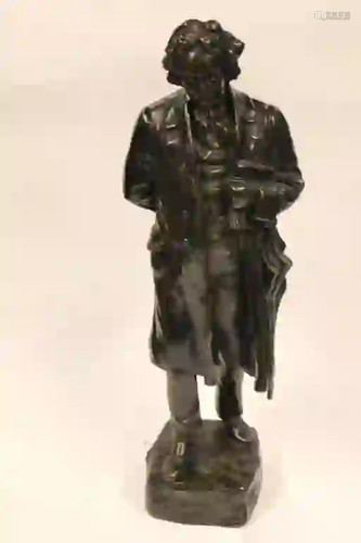 Bronze Beethoven Statue,19th.C