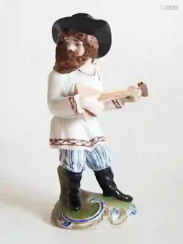 19C Russian Porcelain Popov Figurine