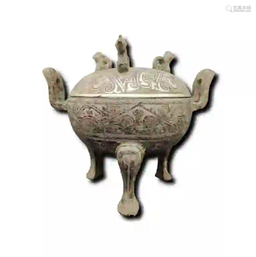 Chinese Bronze Censer