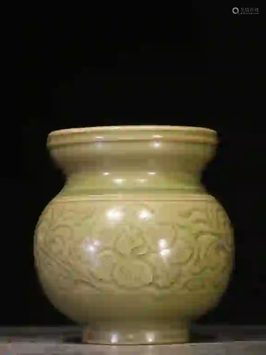 Chinese Yaozhou Ware Porcelain Jar