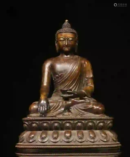 Chinese Bronze Buddha