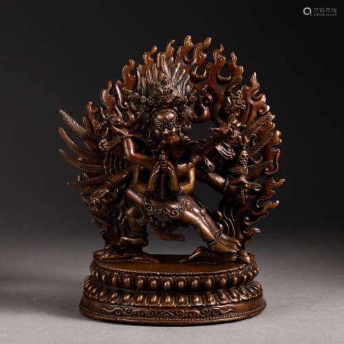 A Bronze Buddha Ornament