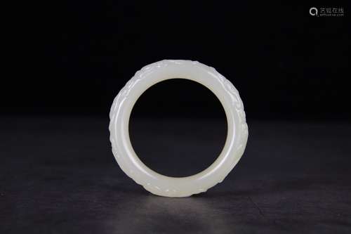 A Hetian Jade Bangle