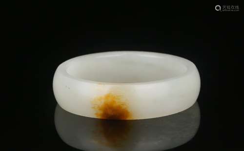 A Hetian Jade Bangle