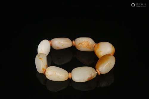 A Hetian Jade Bracelet