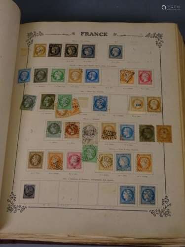 Collection de timbres du monde, des origines à 194…
