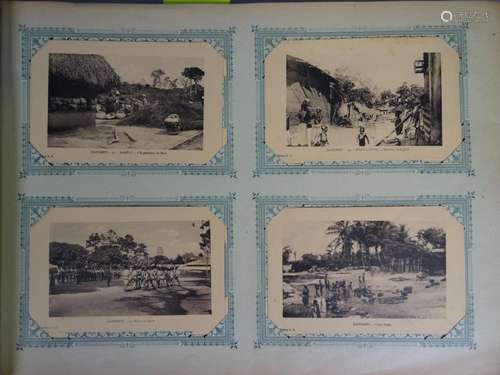 Album avec environ 390 cartes postales sur l'Afriq…