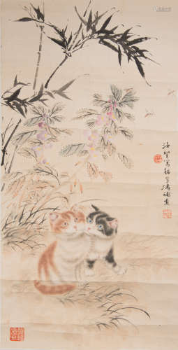 王雪濤  畫貓