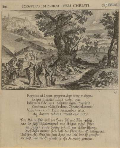 After Melchior Kusel (1626-1684) ''Festum Pentecostes'' ''Regulus Implorat Opem Christi'' Two
