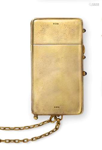 A Continental Silver-Gilt Minaudière, With English Import Marks for Marples and Co., London, 1903,