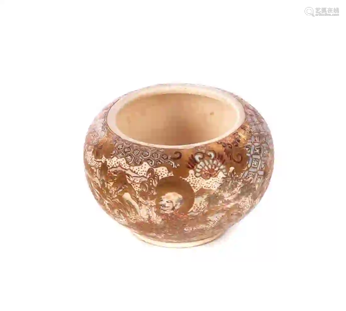 Finely Detailed Japanese Meiji Satsuma Bowl