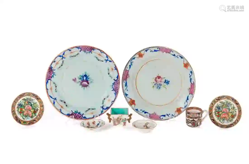 8 Pc Chinese Porcelain