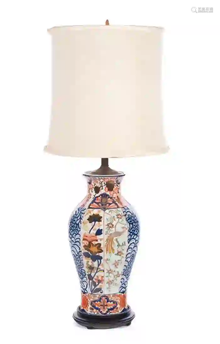 Imari Chinese Lamp