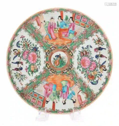 Rose Medallion Round Plate