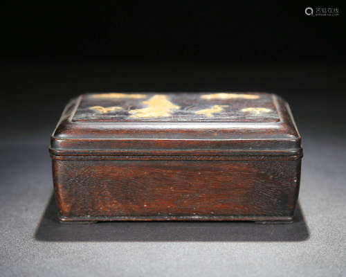 Chinese Hardwood Cover Box