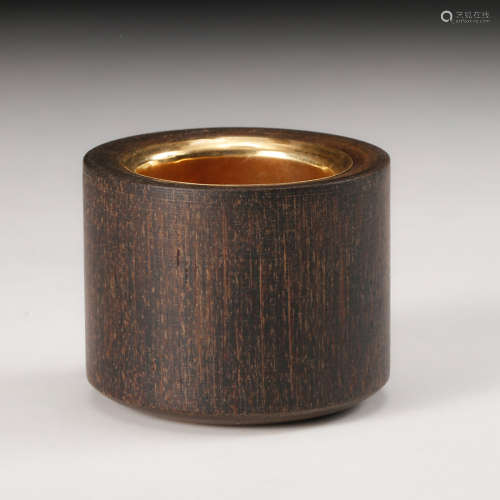 Chinese Chenxiang Wood Thumb Ring