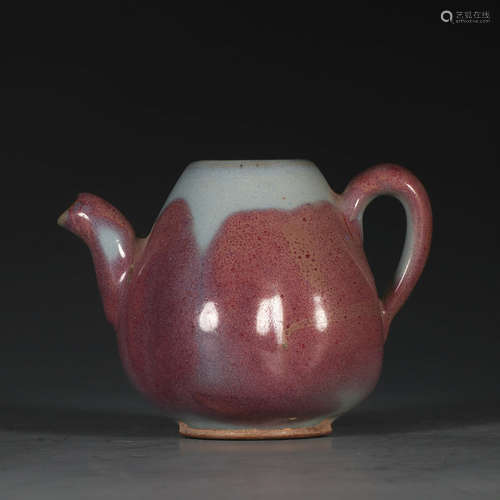 Chinese Jun Yao Porcelain Tea Pot