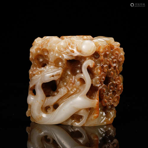 Chinese Jade Carved Dragon