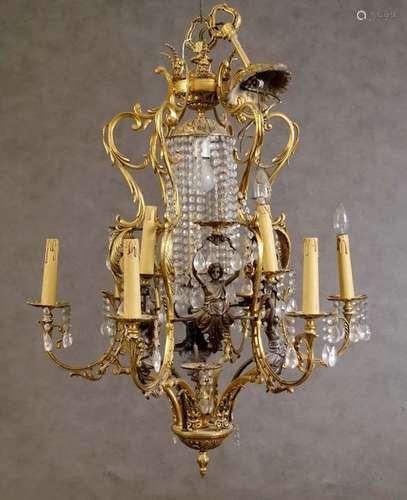 Lustre Corbeille.