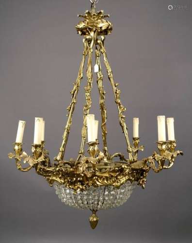 Lustre Corbeille, Louis Xv.