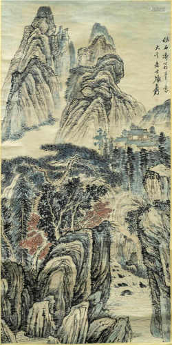 中国字画 山水