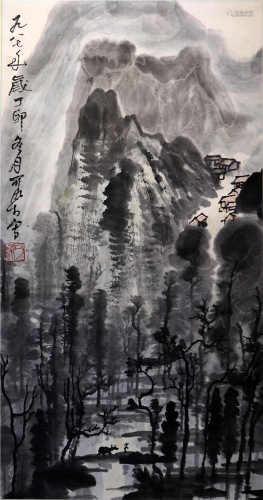 中国字画 山水