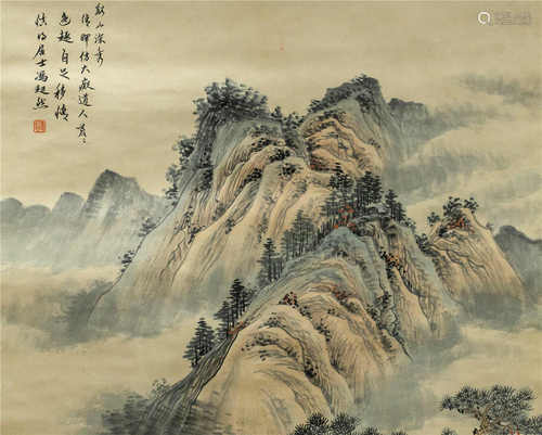 中国字画 山水画