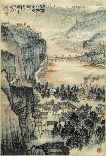 中国字画 锦绣江南