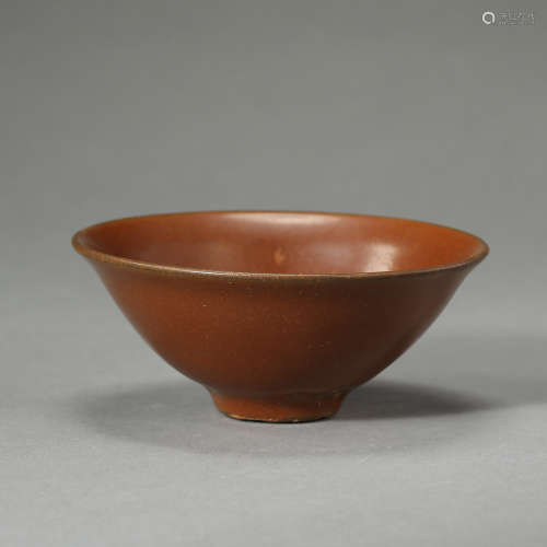 SONG DYNASTY, CHINESE RED YAOZHOU KILN CUP