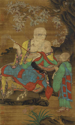 Chinese Painting Of Buddhist Story