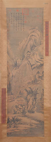 Chinese Painting Of Landscape Scenery