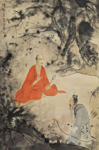 Chinese Painting Of Figures Story