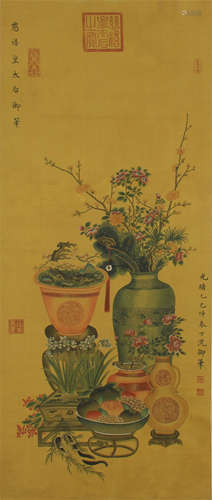 Chinese Painting Of Tabletop Decorative Items