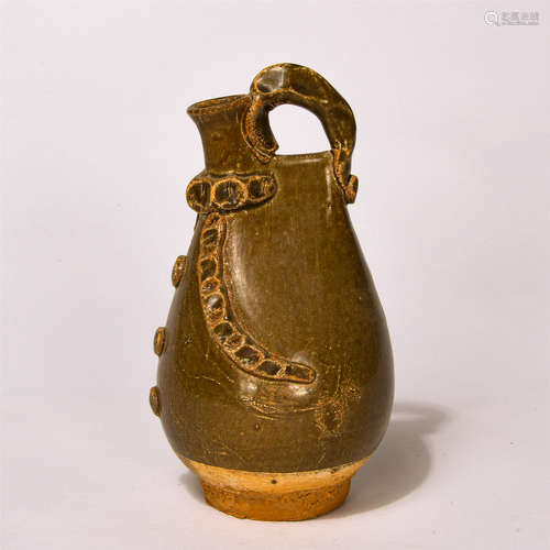 Chinese Yue Ware Hu People Style Porcelain Wine Pot